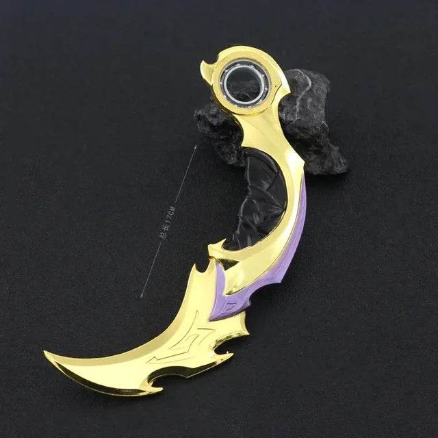 Reaver Karambit V2 l Valorant Gift l Real-Life Reaver Skin Prop l Gaming Collectible - The Night Market