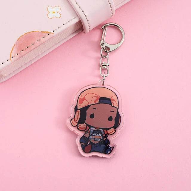 Cute Valorant Agent Keychain l Valorant Gamer Gift l Valorant Agent Cosplay l - The Night Market