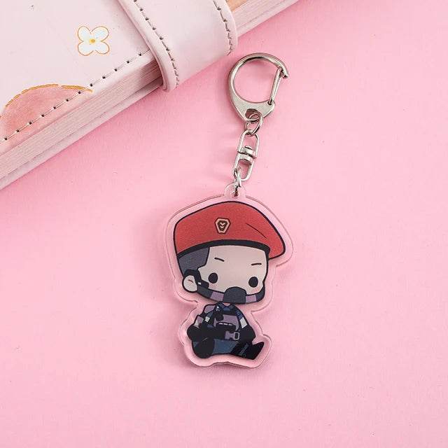 Cute Valorant Agent Keychain l Valorant Gamer Gift l Valorant Agent Cosplay l - The Night Market