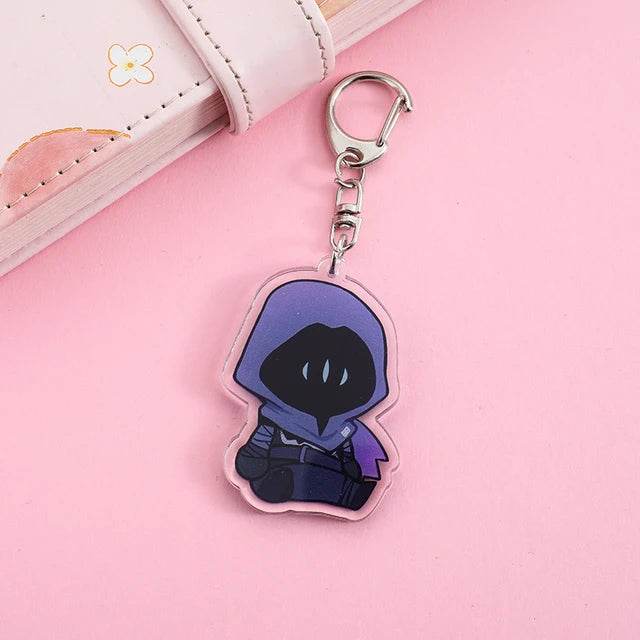 Cute Valorant Agent Keychain l Valorant Gamer Gift l Valorant Agent Cosplay l - The Night Market