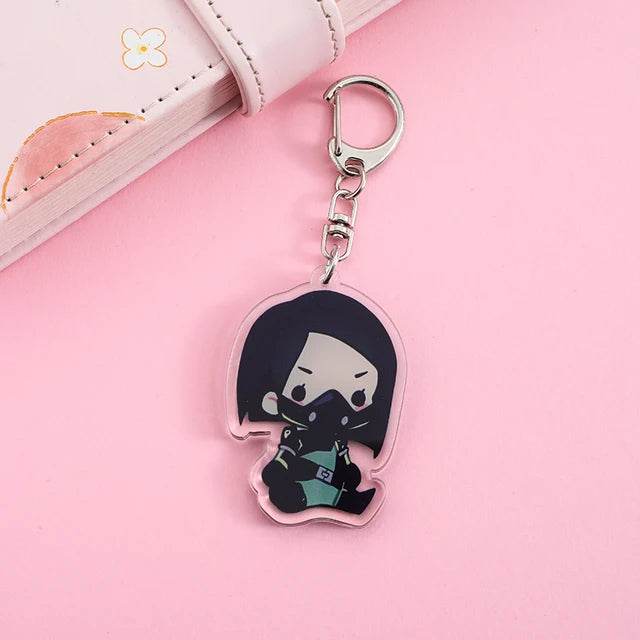Cute Valorant Agent Keychain l Valorant Gamer Gift l Valorant Agent Cosplay l - The Night Market