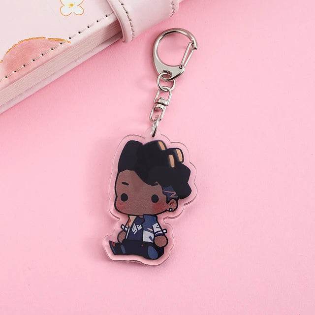 Cute Valorant Agent Keychain l Valorant Gamer Gift l Valorant Agent Cosplay l - The Night Market