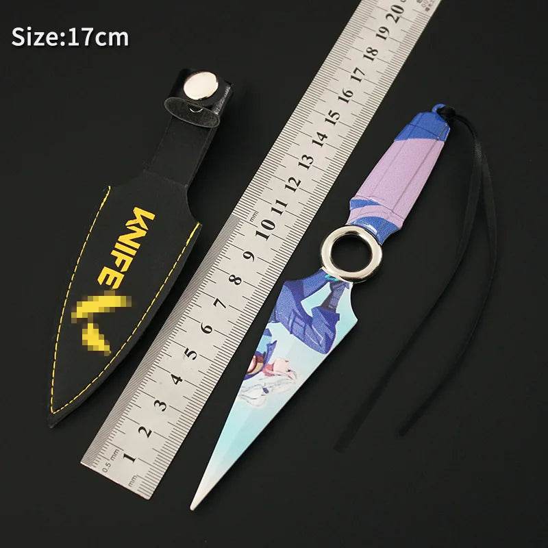 Jett Kunai Valorant Knife l Real-Life Jett Weapon Prop l Valorant Fan Gift - The Night Market