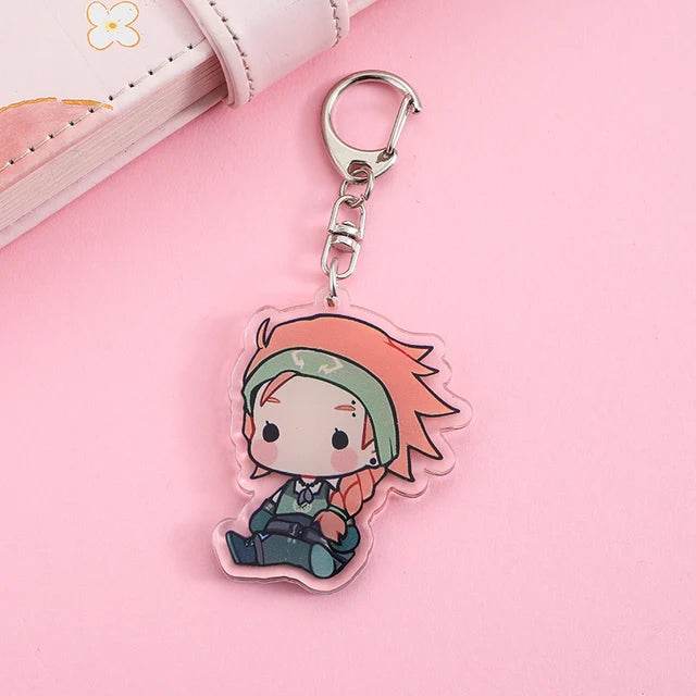 Cute Valorant Agent Keychain l Valorant Gamer Gift l Valorant Agent Cosplay l - The Night Market