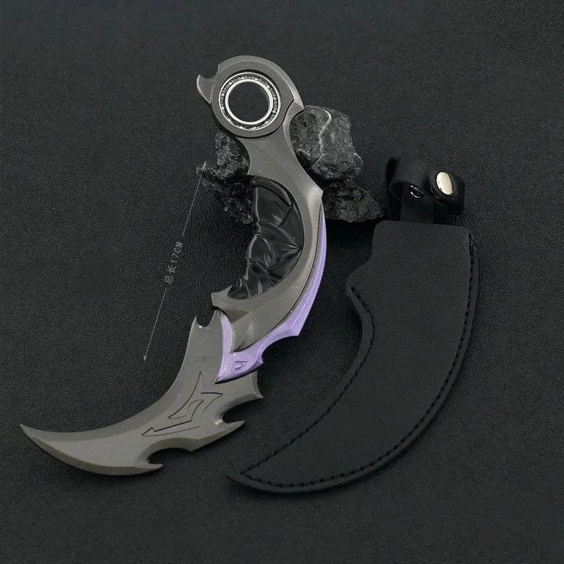Reaver Karambit V2 l Valorant Gift l Real-Life Reaver Skin Prop l Gaming Collectible - The Night Market