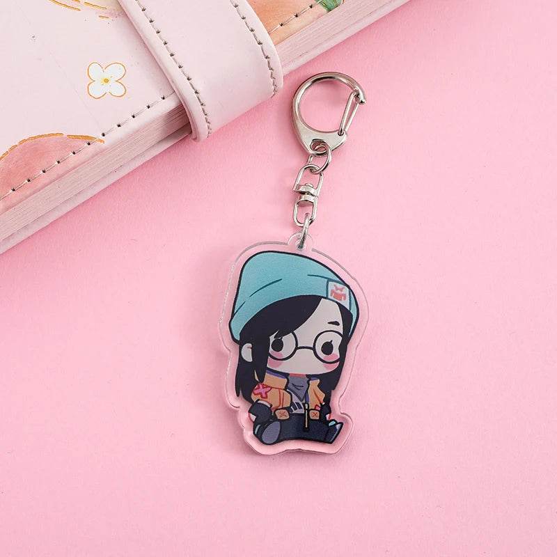 Cute Valorant Agent Keychain l Valorant Gamer Gift l Valorant Agent Cosplay l - The Night Market
