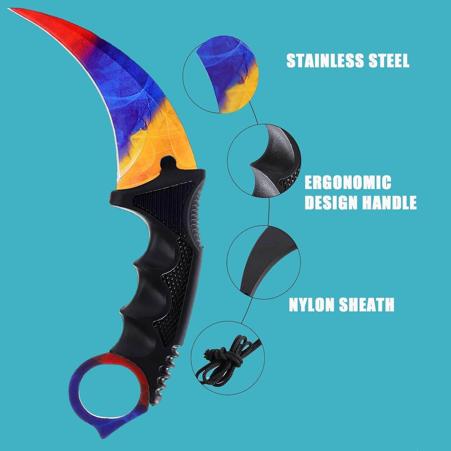CS 2 Doppler Karambit l CounterStrike 2 Gift l Counterstrike In Real Life l - The Night Market