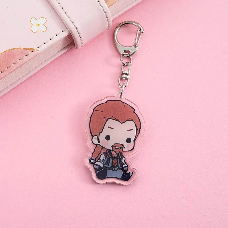Cute Valorant Agent Keychain l Valorant Gamer Gift l Valorant Agent Cosplay l - The Night Market