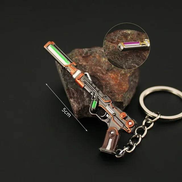 Magepunk Ghost Keychain l Valorant Gift l Real-Life Magepunk Skin Prop l Gamer Accessory - The Night Market