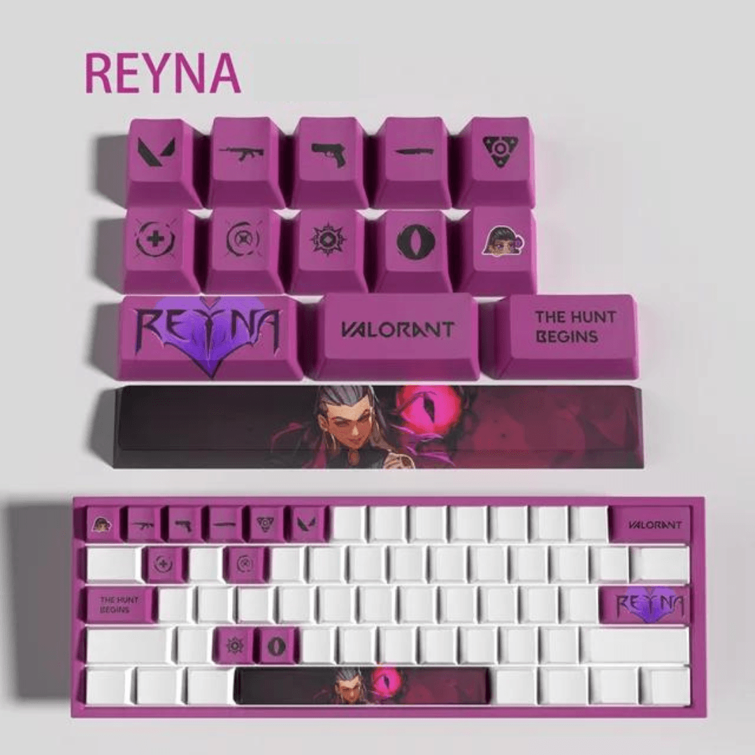 Valorant Agent Themed Keycaps l Valorant Gifts for Friends l Valorant Gifts IRL l - The Night Market