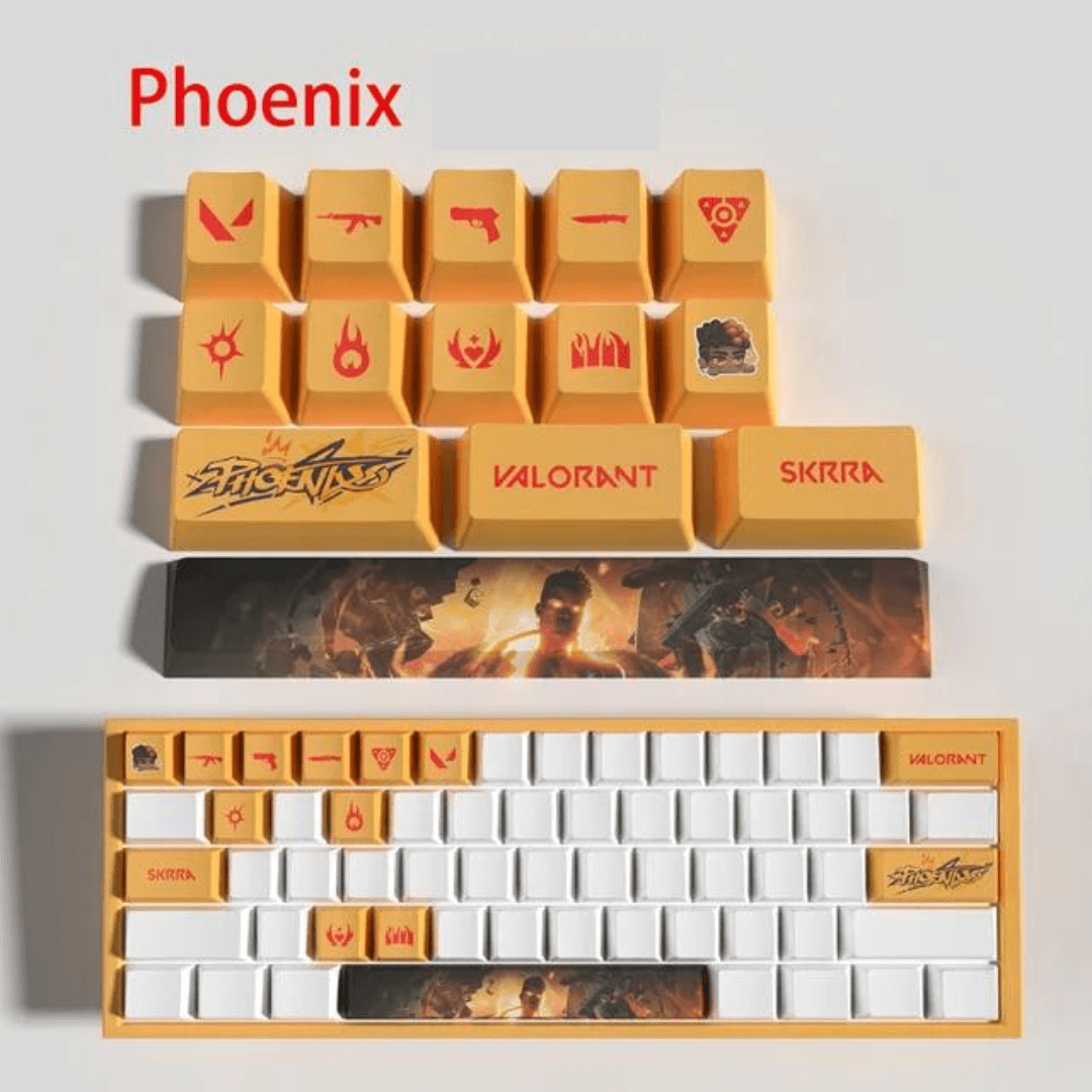 Valorant Agent Themed Keycaps l Valorant Gifts for Friends l Valorant Gifts IRL l - The Night Market