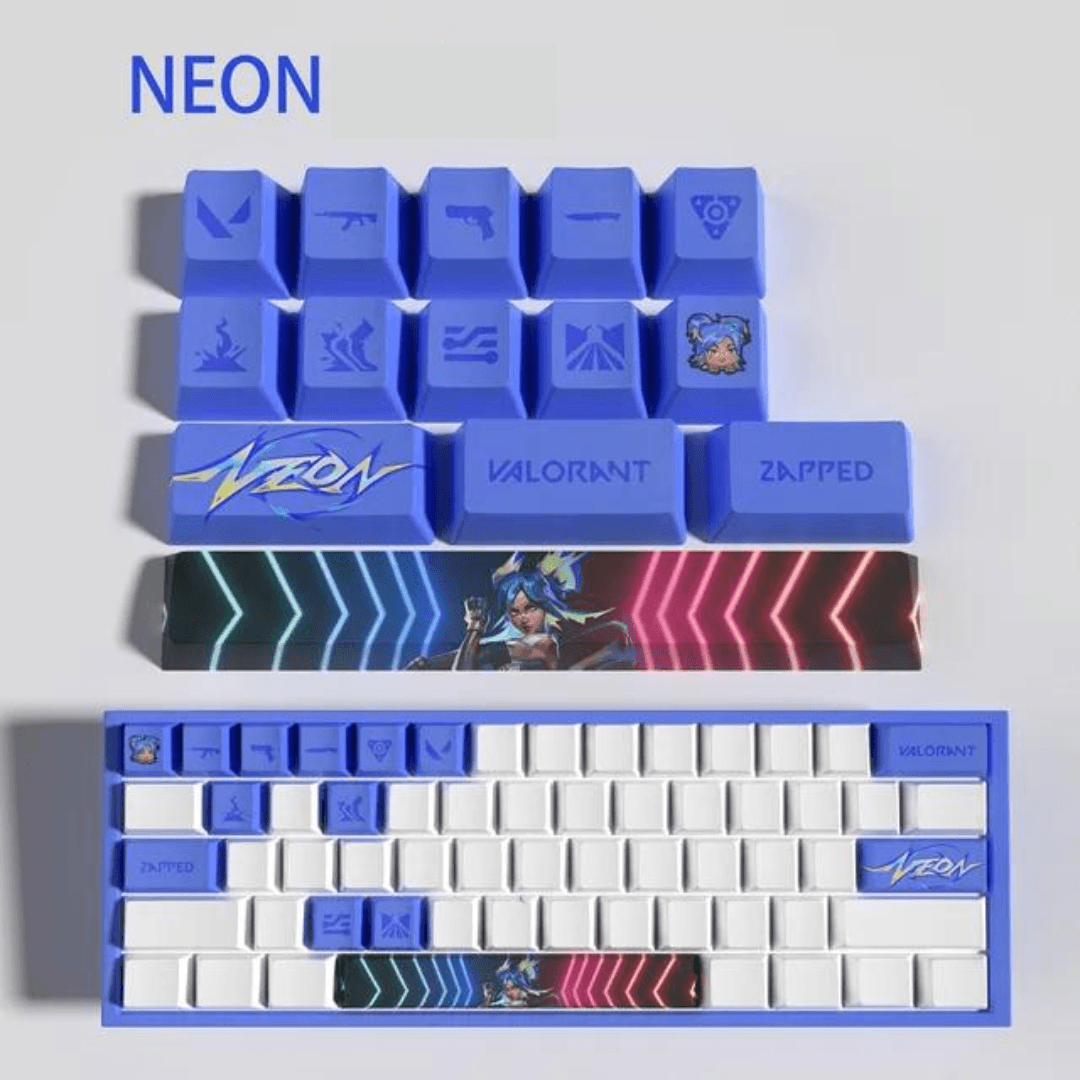 Valorant Agent Themed Keycaps l Valorant Gifts for Friends l Valorant Gifts IRL l - The Night Market