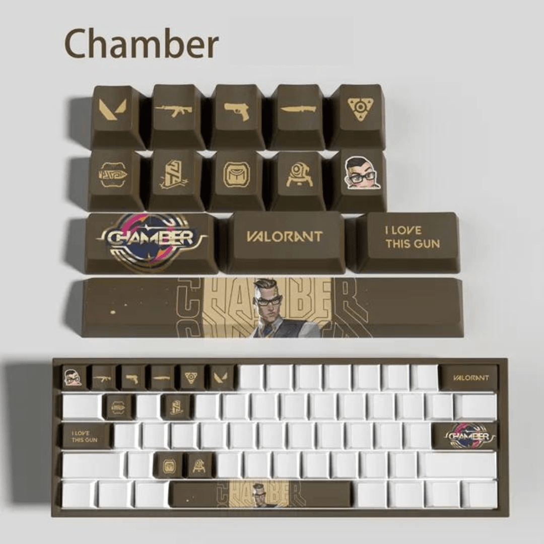 Valorant Agent Themed Keycaps l Valorant Gifts for Friends l Valorant Gifts IRL l - The Night Market