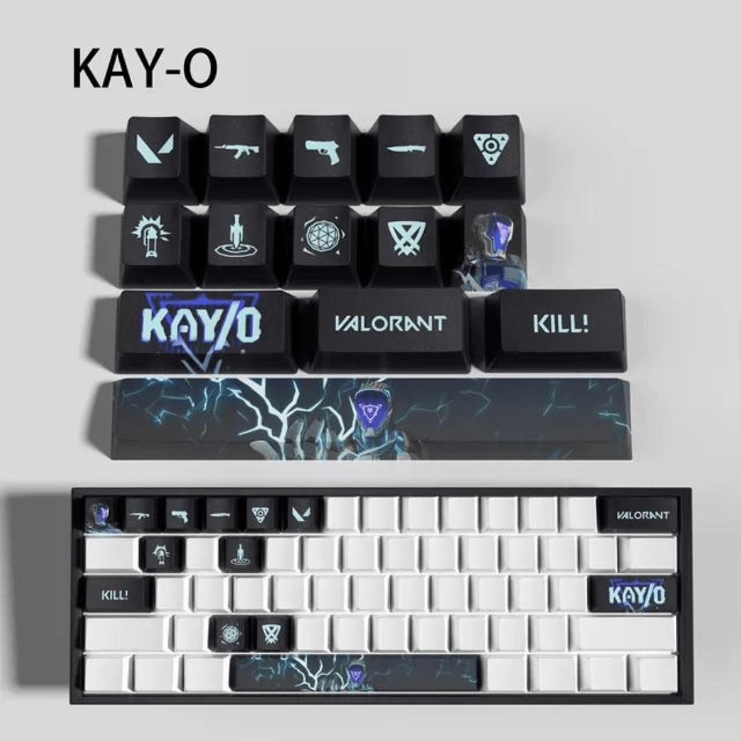 Valorant Agent Themed Keycaps l Valorant Gifts for Friends l Valorant Gifts IRL l - The Night Market