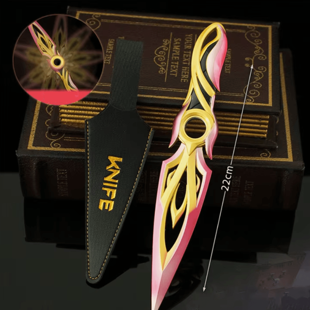 Mystbloom Valorant Knife l Perfect Valorant Fan Gift for Valorant Lovers - The Night Market