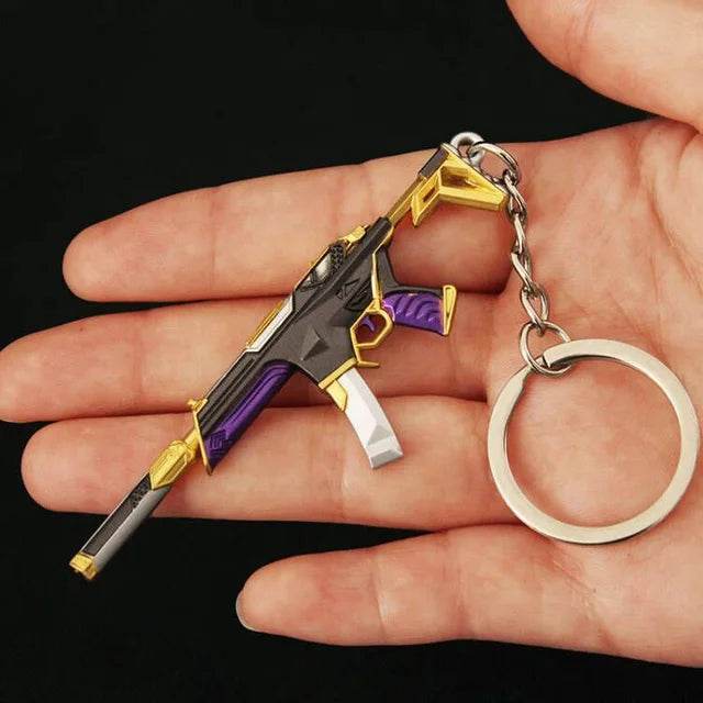 Prime Spectre Keychain l Valorant Gift l Real-Life Prime Spectre Prop l Gaming Collectible - The Night Market