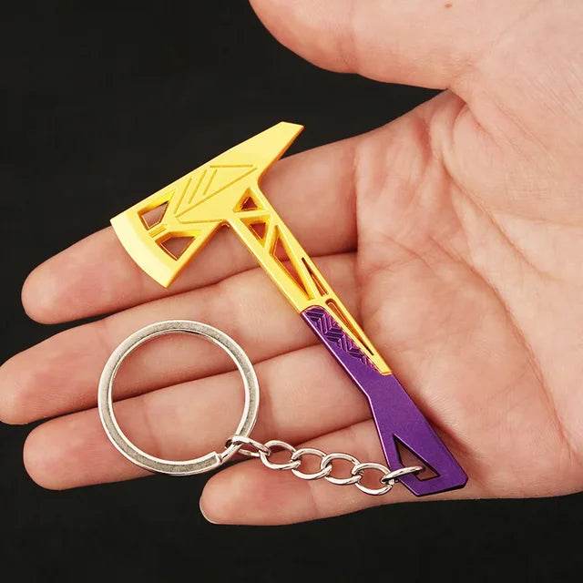 Prime Axe Keychain l Valorant Gift l Real-Life Prime Skin Prop l Gamer Accessory - The Night Market