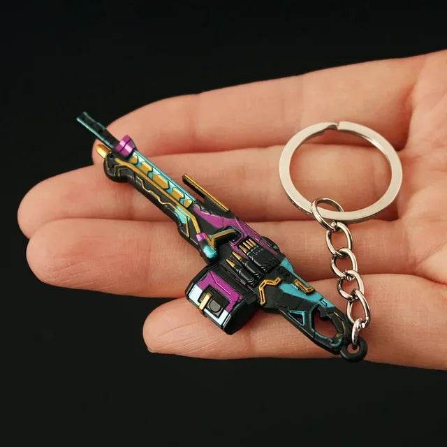 Glitchpop Odin Keychain l Valorant Collectible Gift l Valroant GIft for Gamers - The Night Market