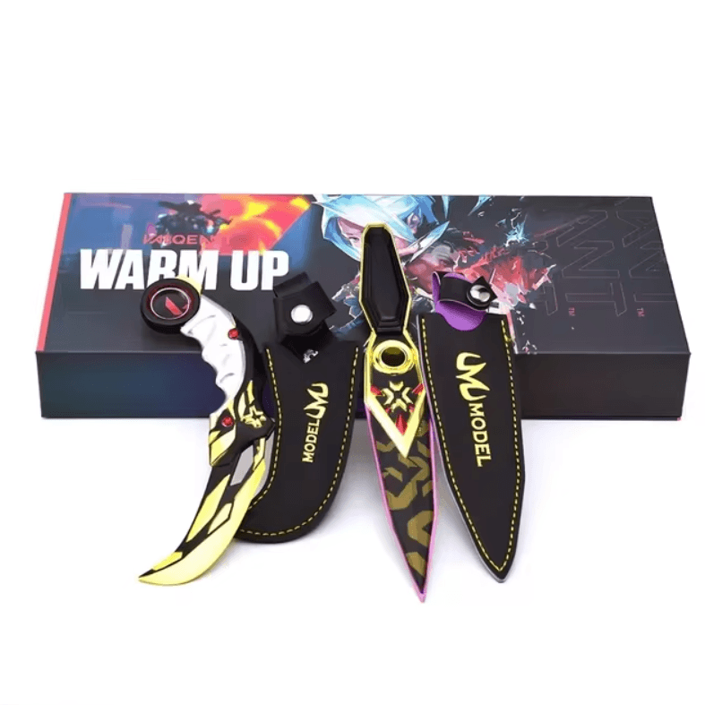 Valorant Champions Knife Skin Bundle l Valorant Collectible l Valorant Prop GIfts l - The Night Market