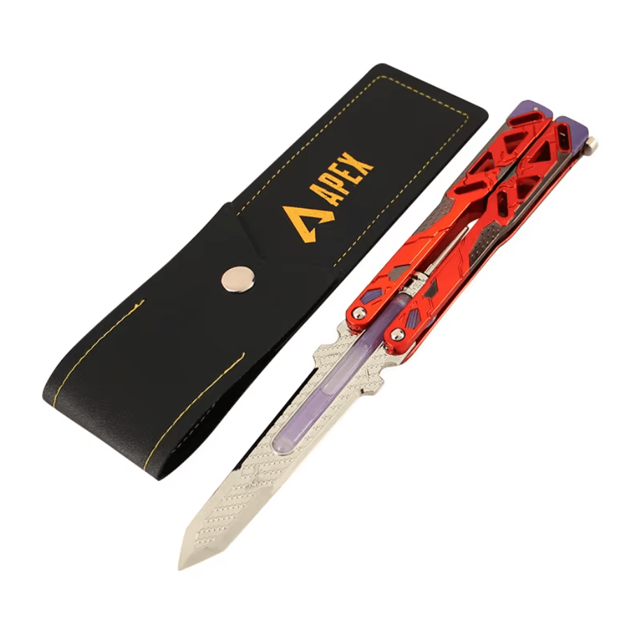 Apex Legends Octane Butterfly Knife In Real Life l Gamer Balisong Knives l - The Night Market
