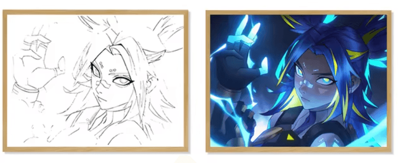 Valorant Agent LED Decor l Cute Valorant Gift for Girlfriend l Valorant Friend GIft l - The Night Market