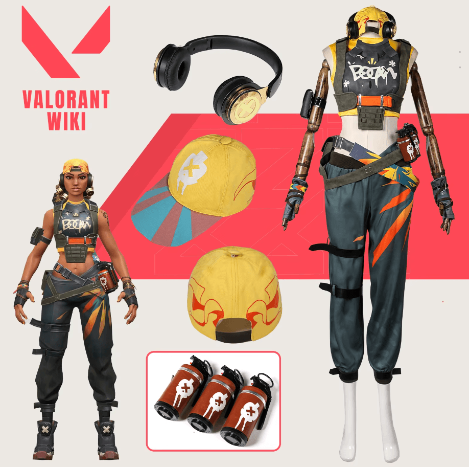 Valorant Raze Cosplay - The Night Market