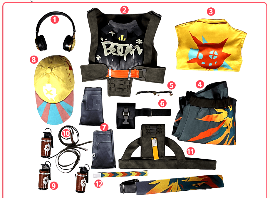 Valorant Raze Cosplay - The Night Market