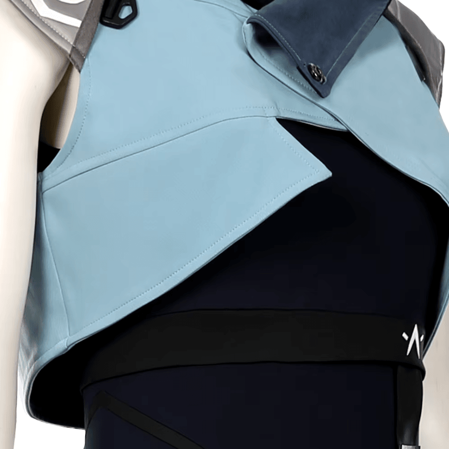 Valorant Jett Cosplay Set l Real-Life Jett Outfit l Valorant Cosplay Gear for Fans - The Night Market