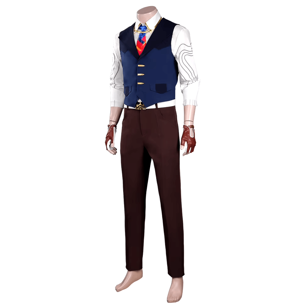 Valorant Chamber Cosplay Set l Real-Life Chamber Outfit l Valorant Cosplay Gear for Fans - The Night Market
