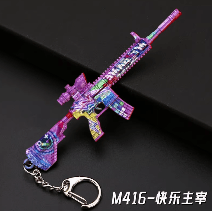 PUBG Rifle Keychain Skins - M416 - AK47 - AKM - The Night Market