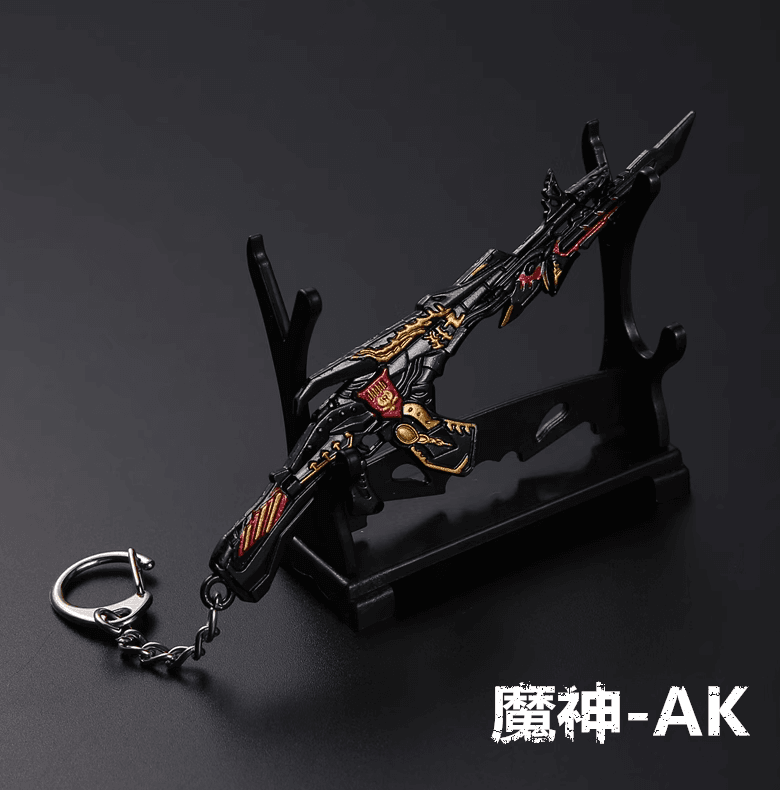 PUBG Rifle Keychain Skins - M416 - AK47 - AKM - The Night Market