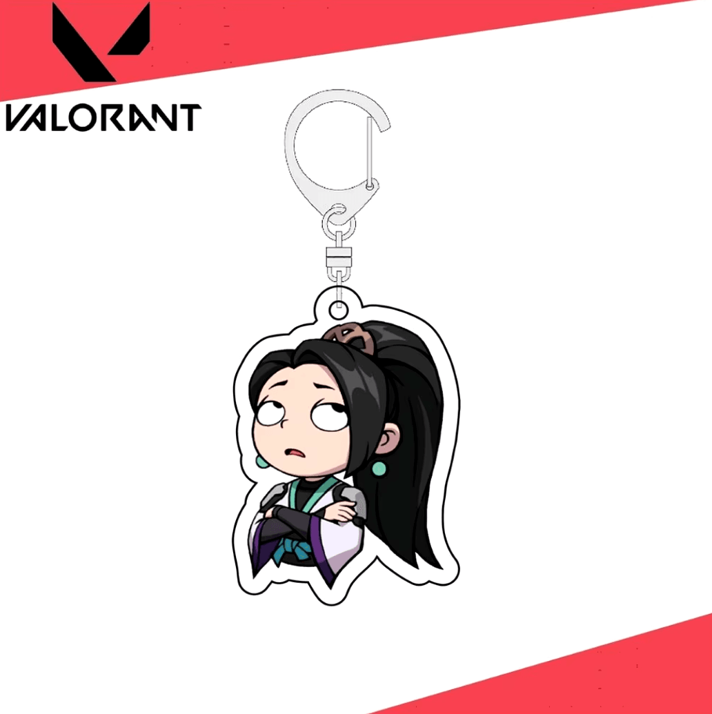 Valorant Spray Keychains - The Night Market