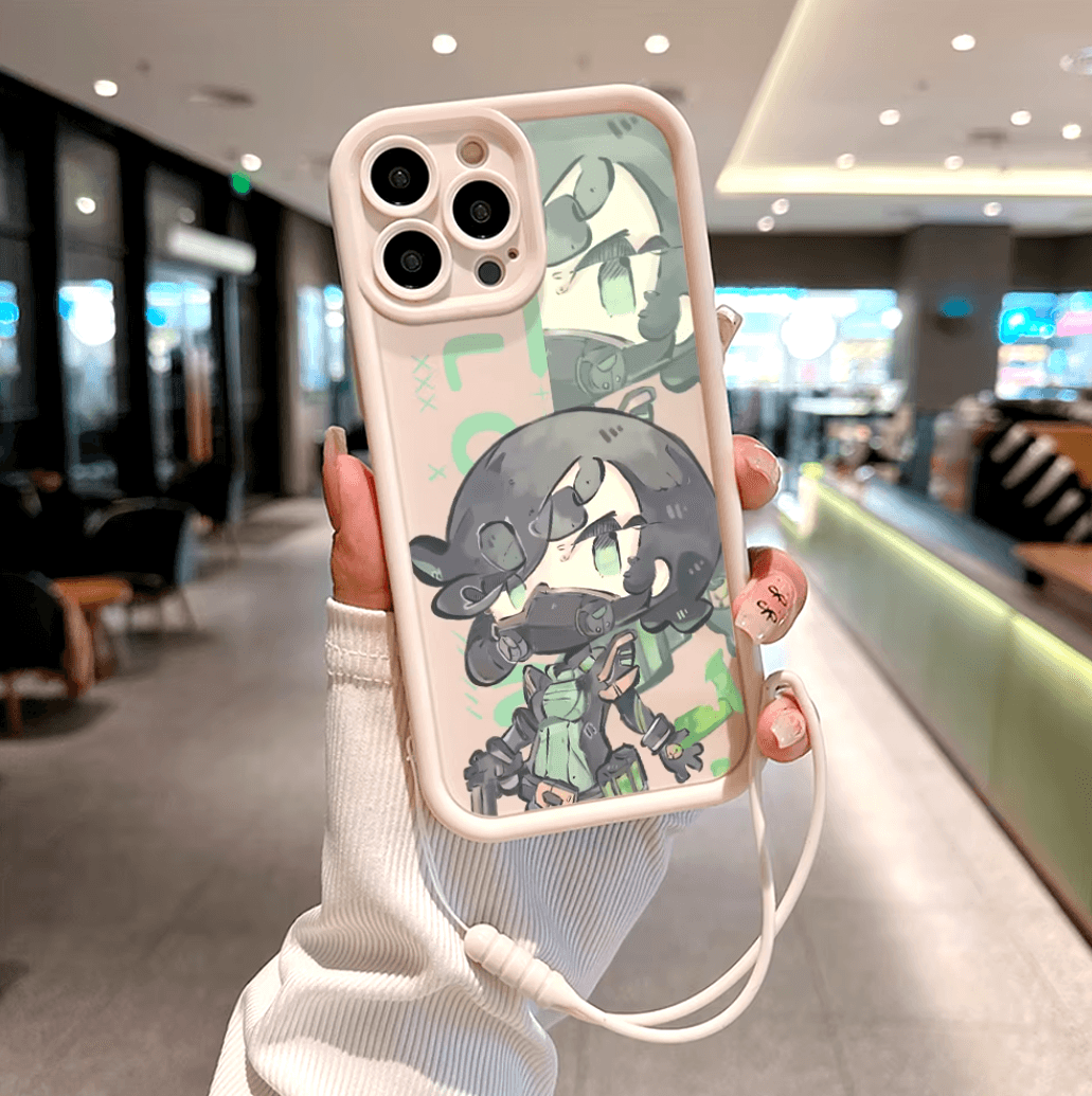 Watercolor Style Valorant Phone Case - The Night Market