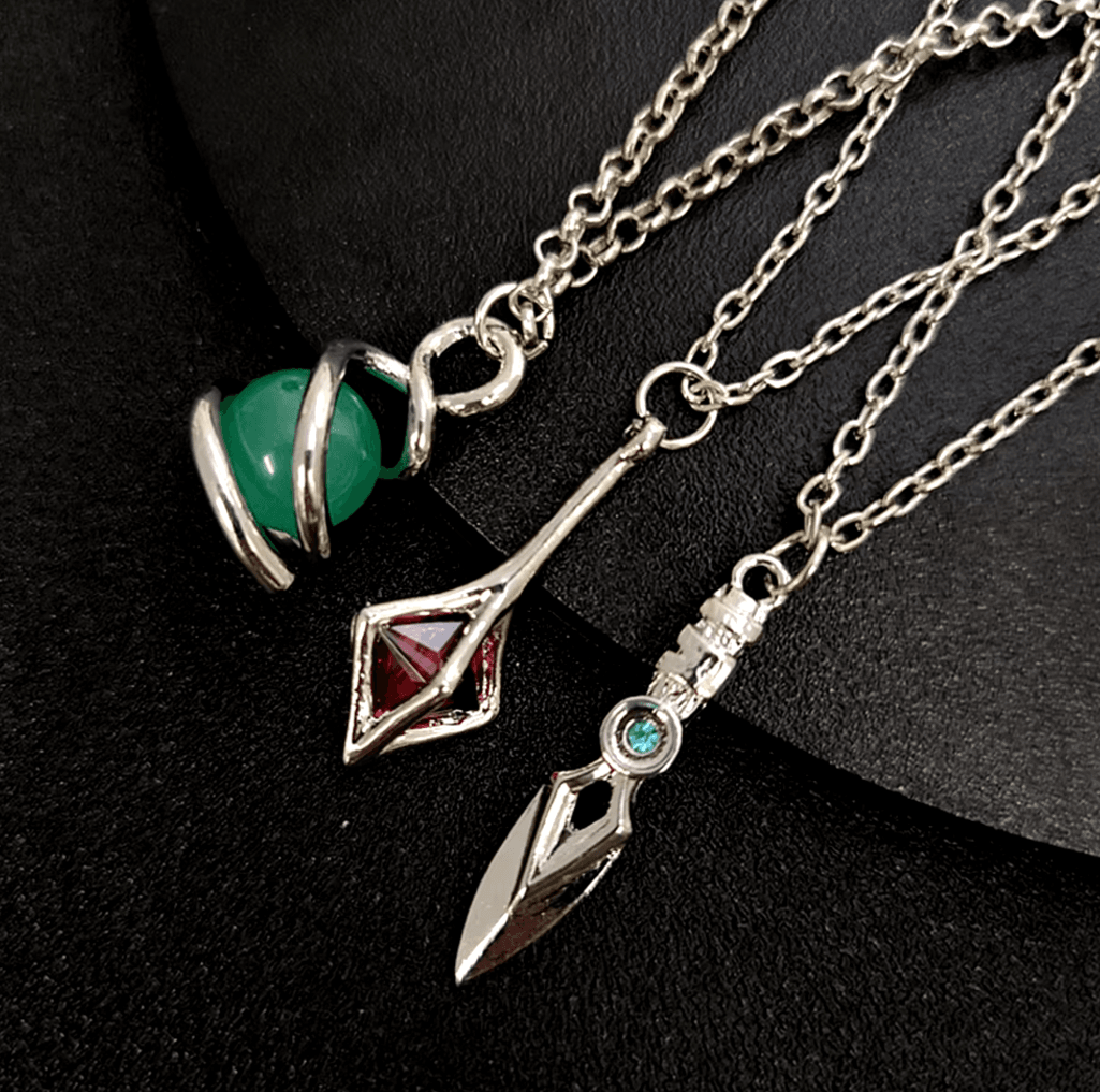 Valorant Jett Necklace l Sage Cosplay Jewelry l Real-Life Valorant Accessories - The Night Market