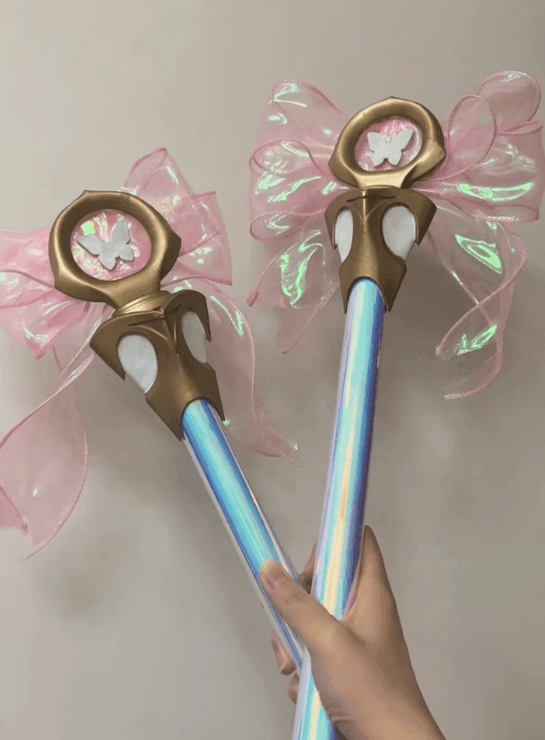 Evori Dreamwings Wand Replica | Valorant-Inspired Mage Staff Prop for Cosplay & Collectors - The Night Market