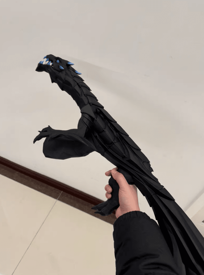 Enderflame Dragon Vandal IRL | Valorant Vandal Skin Prop | Gaming Collectible - The Night Market