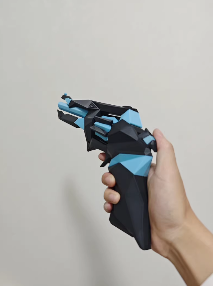 LED Blue Singularity Sheriff Replica | Valorant Sheriff Skin In Real Life