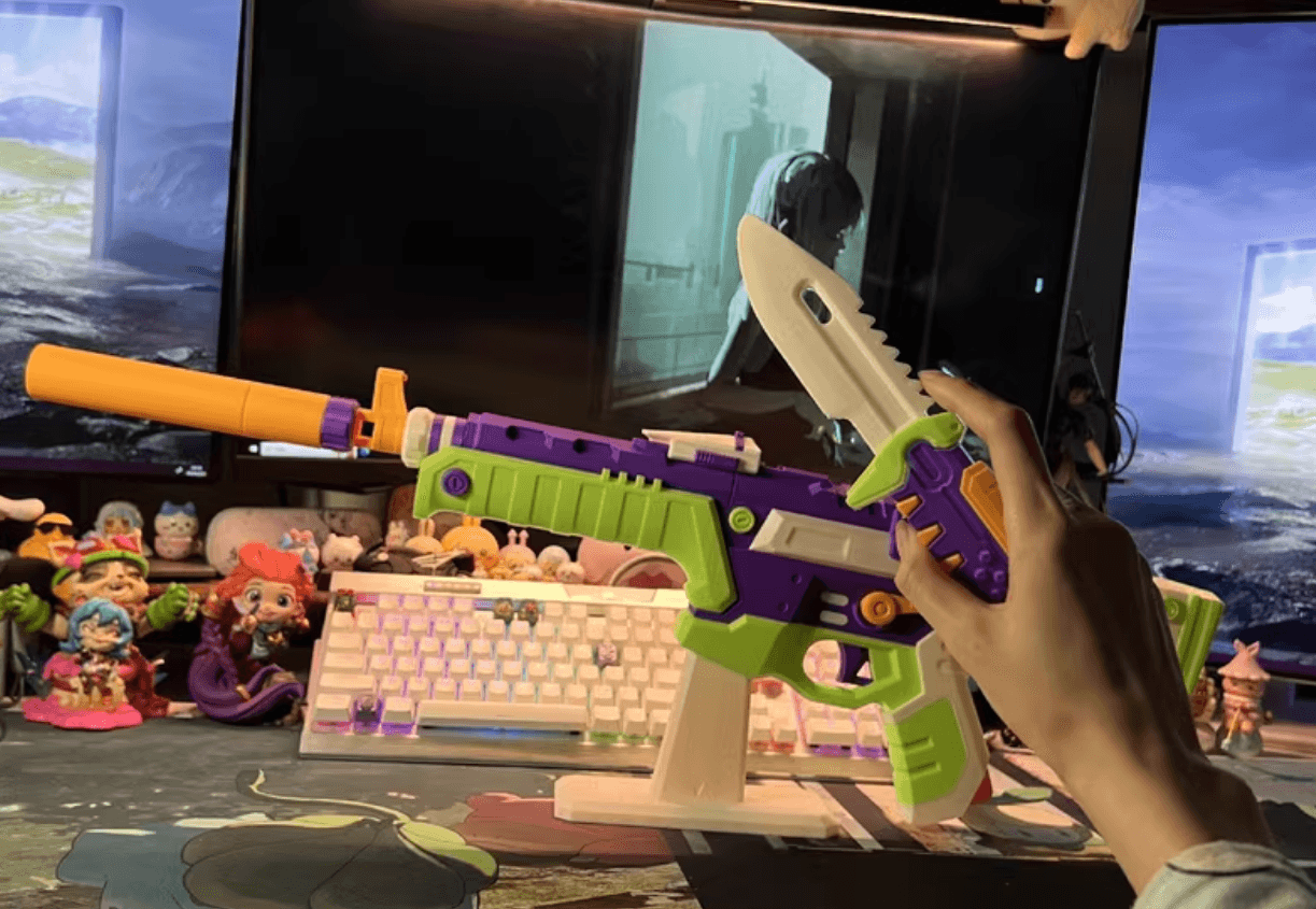 BlastX Spectre IRL l Valorant Spectre Skin Prop l Toy-Inspired Collectible - The Night Market
