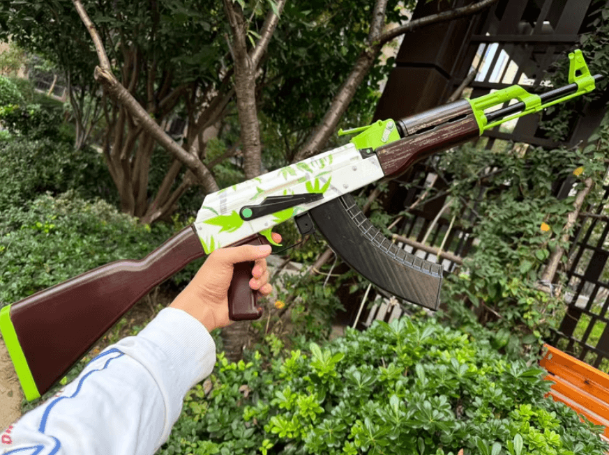 🟢 AK-47 | Asiimov Replica Display (Green Variant) ⚪ - The Night Market