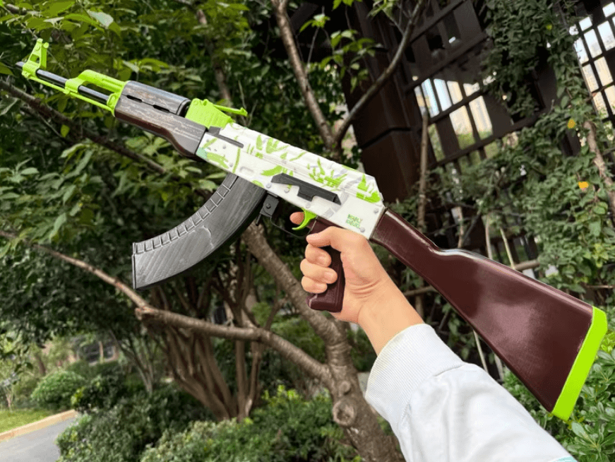 🟢 AK-47 | Asiimov Replica Display (Green Variant) ⚪ - The Night Market