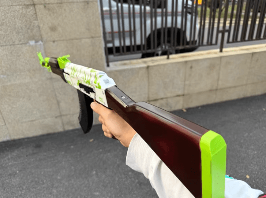 🟢 AK-47 | Asiimov Replica Display (Green Variant) ⚪ - The Night Market