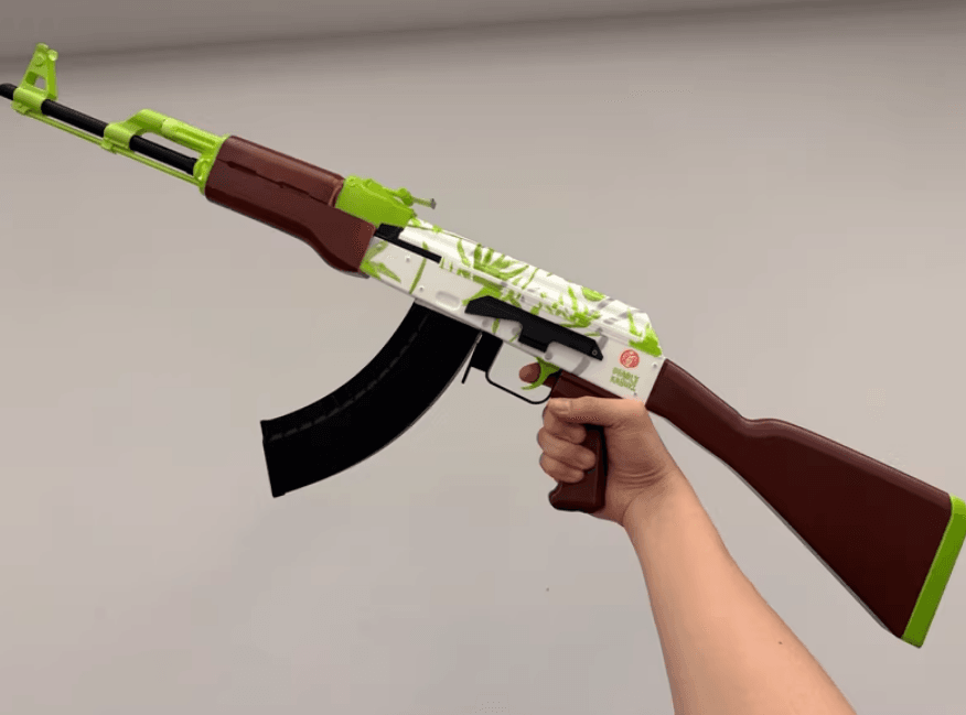 🟢 AK-47 | Asiimov Replica Display (Green Variant) ⚪ - The Night Market