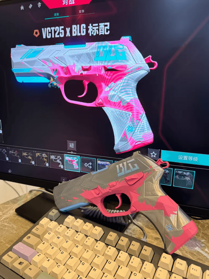 BLG Classic IRL Replica | Valorant Cosplay Pistol Prop Inspired by Bilibili Gaming - The Night Market