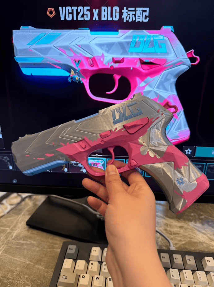 BLG Classic IRL Replica | Valorant Cosplay Pistol Prop Inspired by Bilibili Gaming - The Night Market