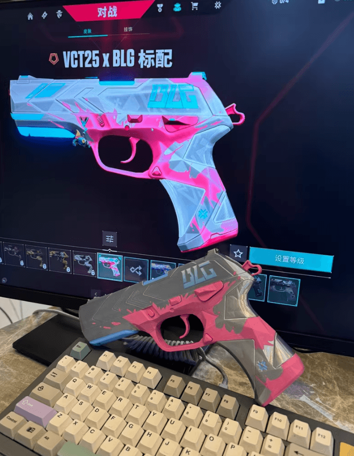 BLG Classic IRL Replica | Valorant Cosplay Pistol Prop Inspired by Bilibili Gaming - The Night Market