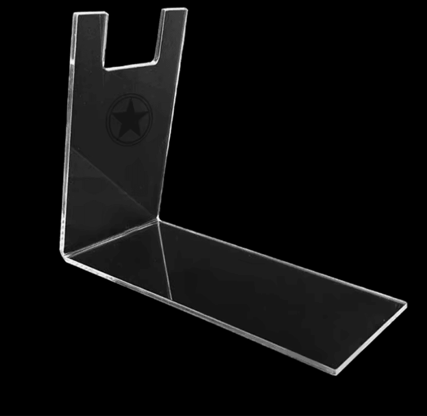 Clear Acrylic Gun Display Stand l High-Quality Display & Collector's Item for Valorant Props IRL - The Night Market