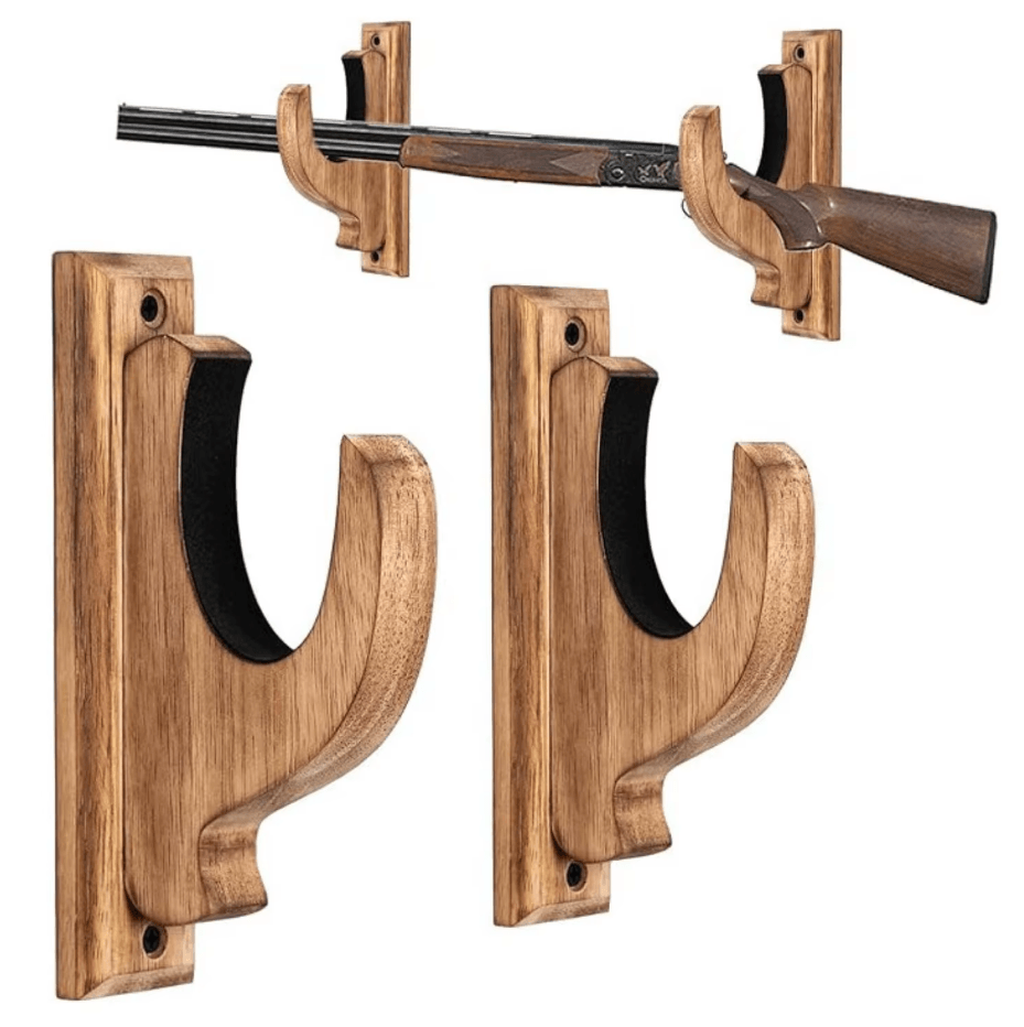Wall-Mounted Solid-Wood Display for Valorant Guns - The Night Market