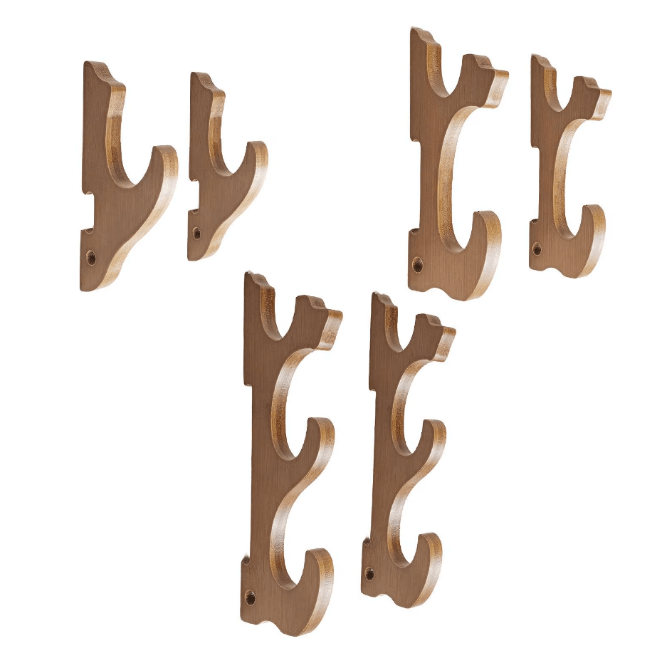 Wall Mount Sword Display Stand l Bamboo Valorant-Inspired Sword Hook & Decorative Showcase - The Night Market