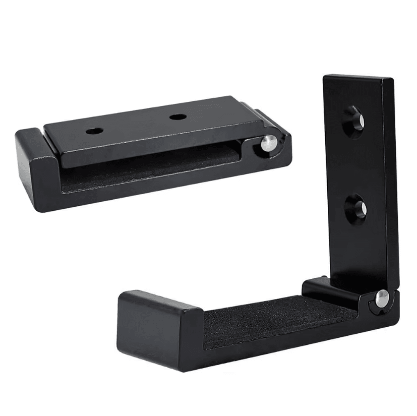 2PCS Foldable Indoor Gun Racks l Wall Mount Gun Hangers with Padding for Valorant Prop Guns - The Night Market