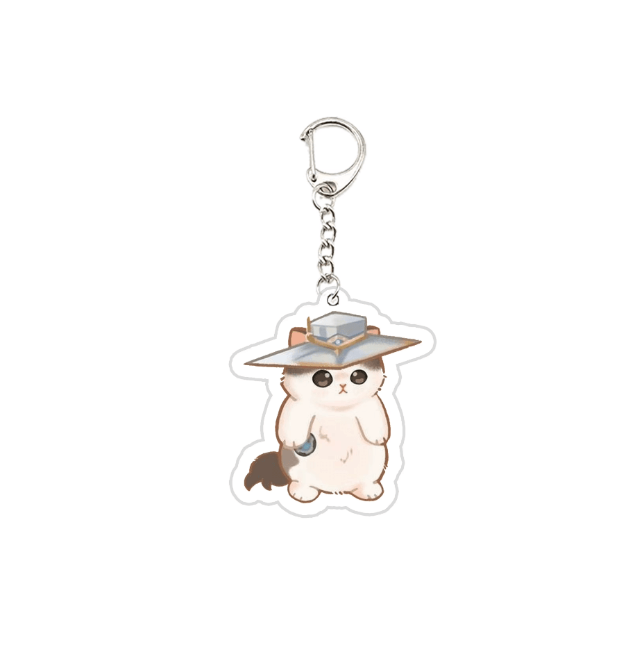 Valorant Cat Agent Acrylic Keychain | Killjoy Cat & Friends Valorant Merch - The Night Market